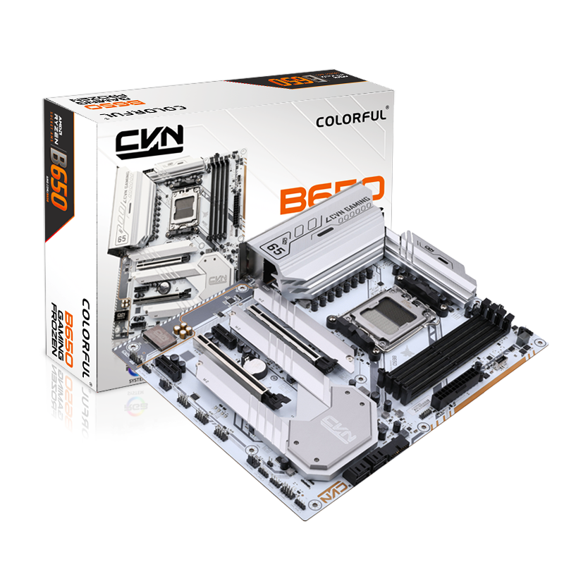 Colorful Motherboard B650 CVN GAMING FROZEN Colorful Motherboard B650 CVN GAMING FROZEN